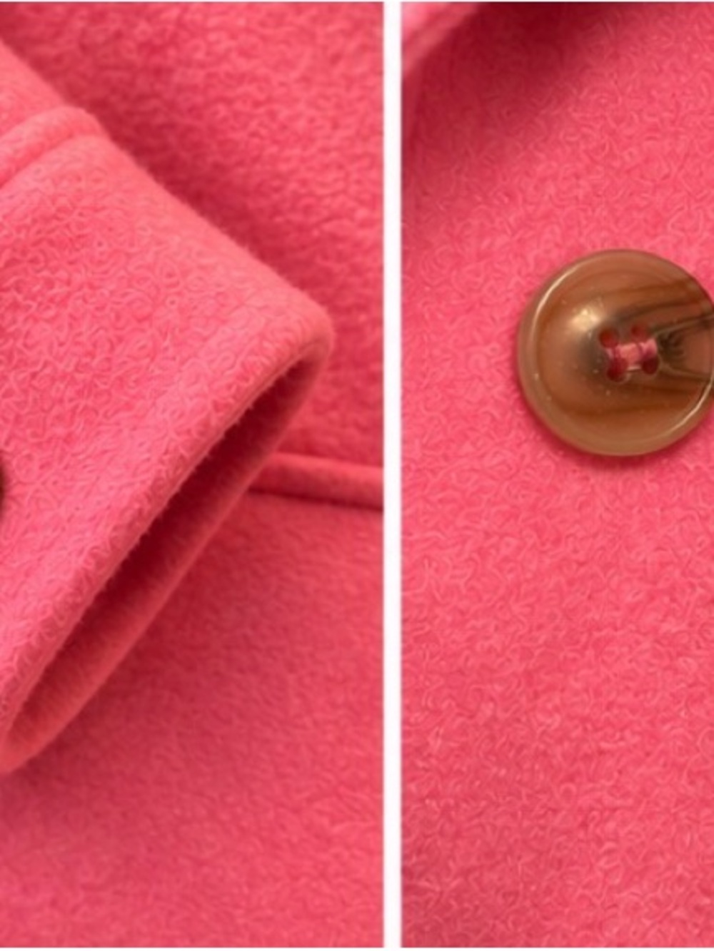 Women’s Pink Button-Front Utility Shacket - Picture 3 of 5